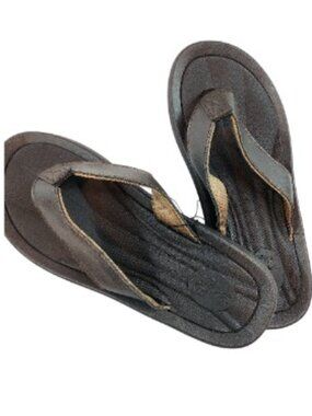 OT Revolution Men's Flip Flops Sandals Shoes Brown Size 7/8